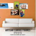 18"X24" Artisan Canvas Frame (A+ Rated, No Rush, Proof, or Setup Charges)